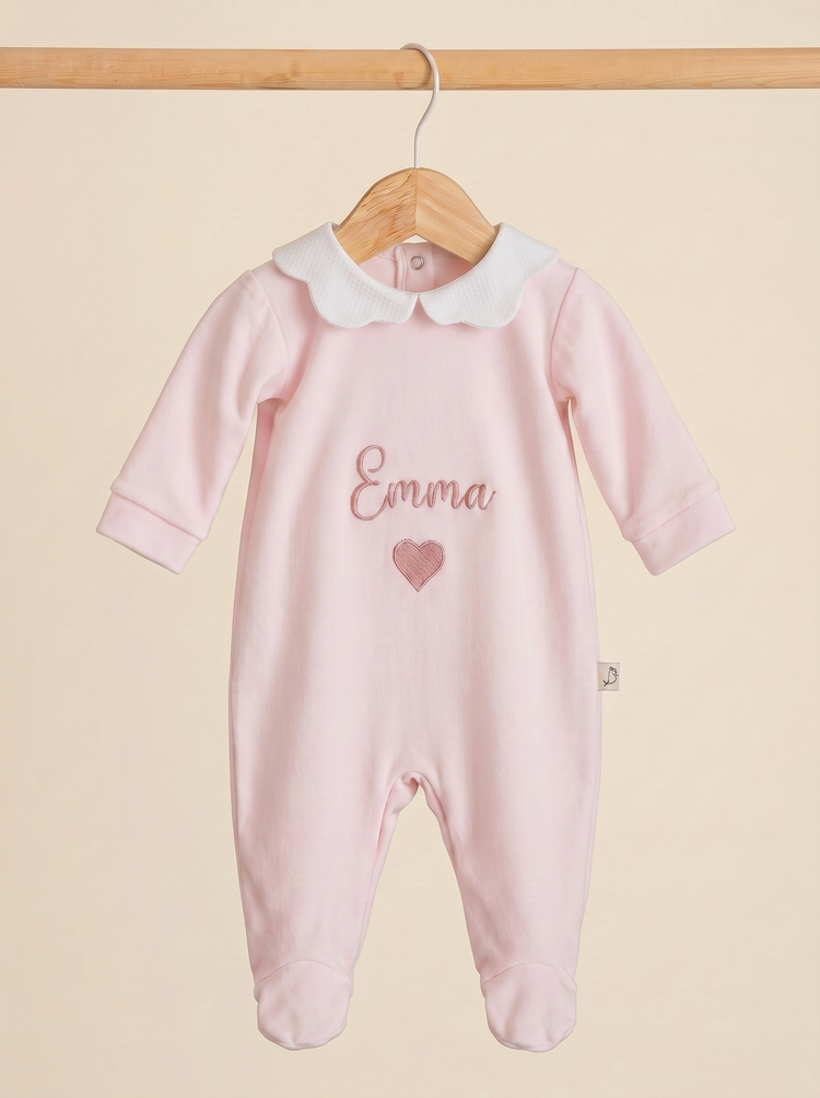 Tutina Cotone Collezione Nome Personalizzato