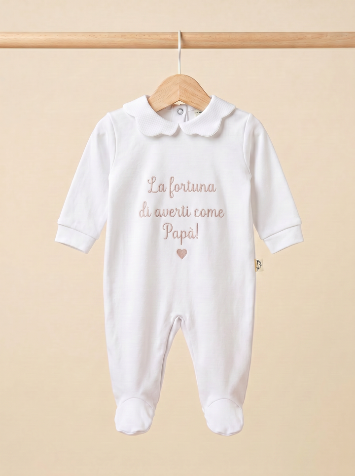 Tutina Cotone Collezione Dedica Personalizzata