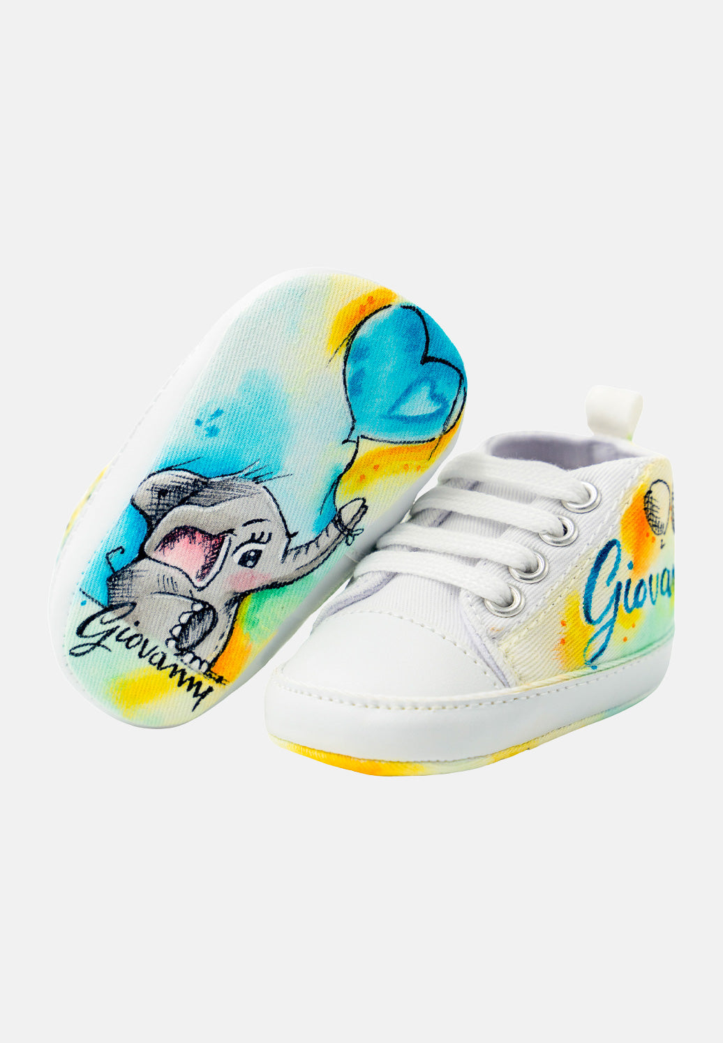 Dipinte Scarpine Neonato Da Dipingere Scarpine Per Neonato Little