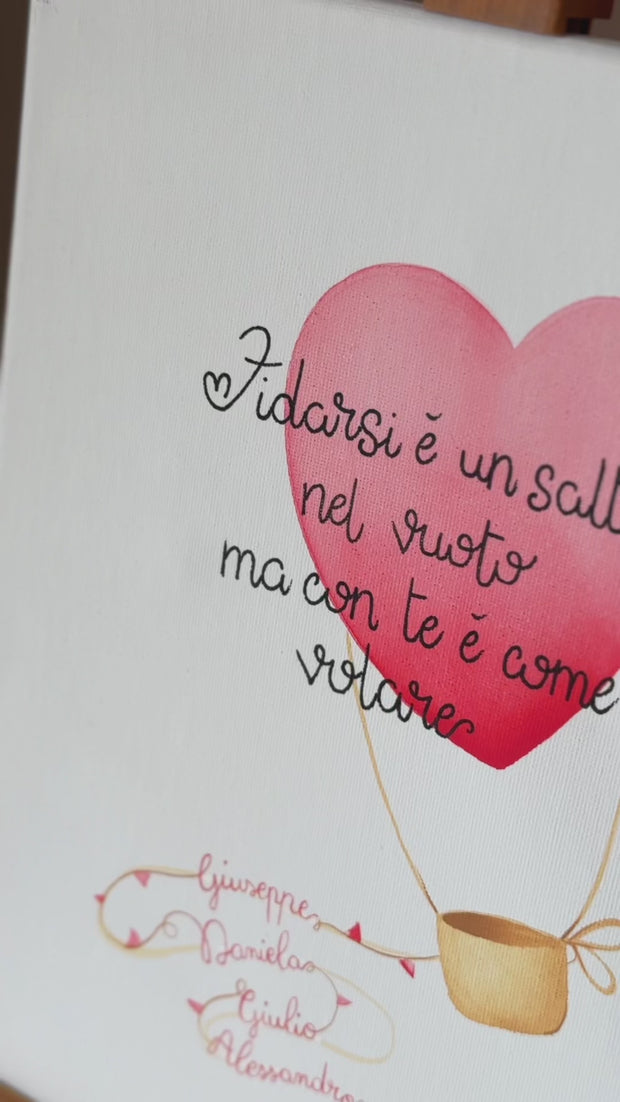 Nastro di San Valentino Nastro di San Valentino rosso scuro