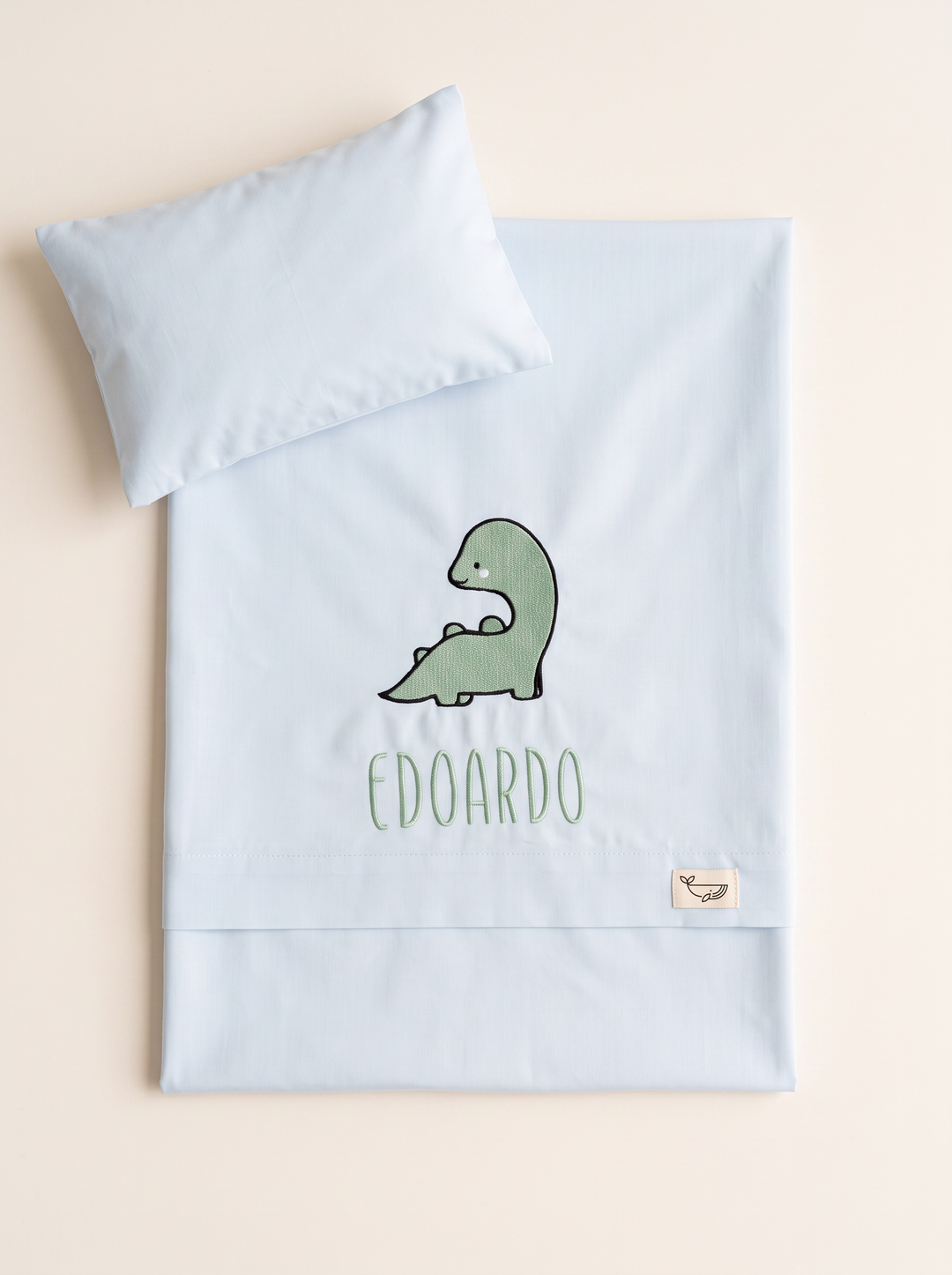 Set lenzuola ricamate in Cotone Design Personalizzato