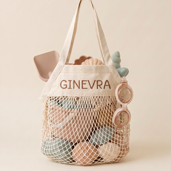 Borsa Rete Mare Personalizzata Con Nome