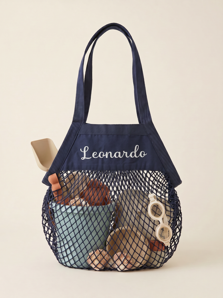 Borsa Rete Mare Personalizzata Con Nome
