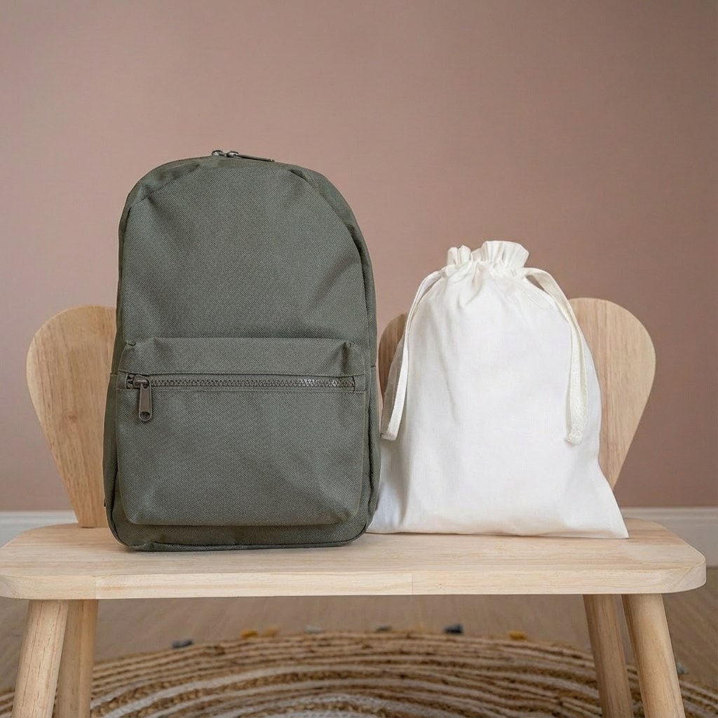 Box Zainetto Stampa e Sacco Cambio