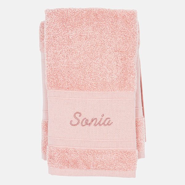 Asciugamano Rosa - 3 Verticale Grigio-infant store abbigliamento bambini e neonati