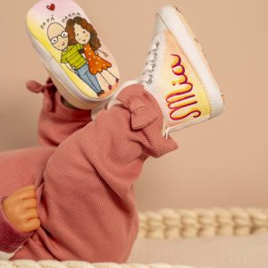 Scarpine per neonato Ritratto di famiglia 10