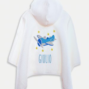 Poncho Aereo Grigio 1-infant store abbigliamento bambini e neonati