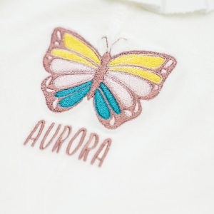 Tutina Farfalla 3 Grigio-infant store abbigliamento bambini e neonati
